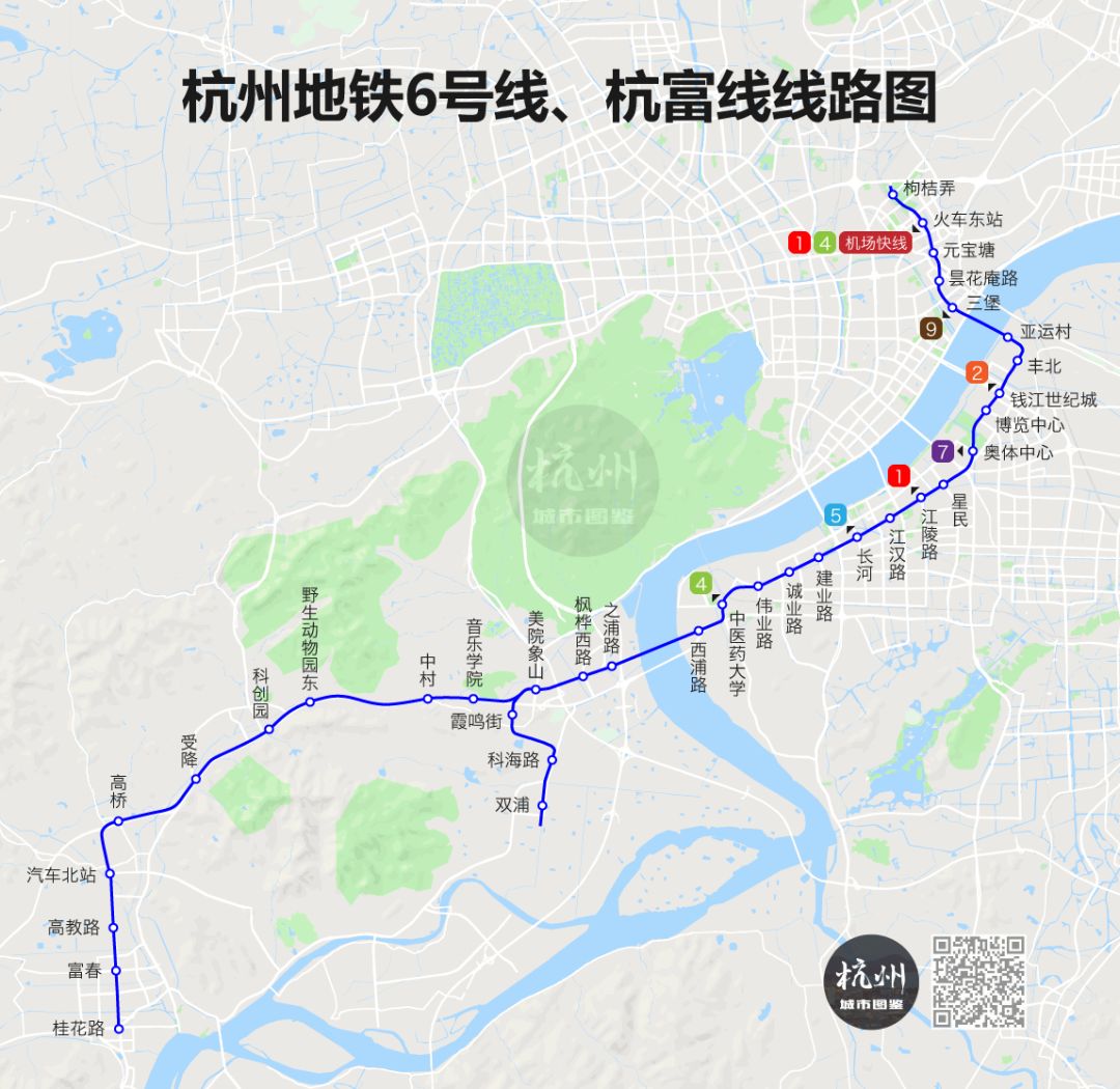 杭州地铁6号线&杭富线——预计通车时间:2022年2019年工程形象