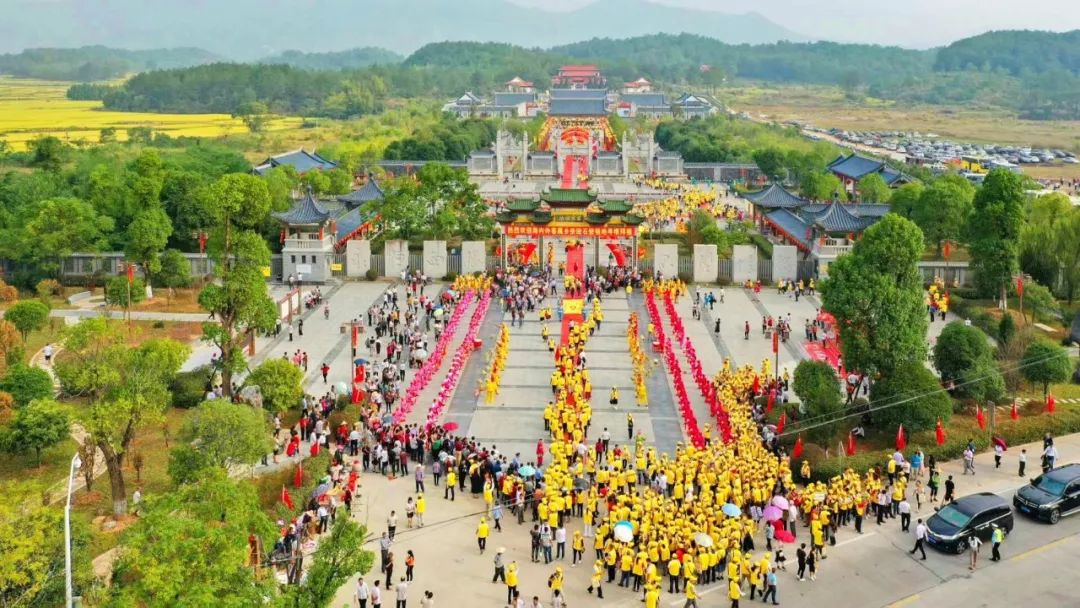 第25届世界客属石壁祖地祭祖大典,场面盛大!_客家