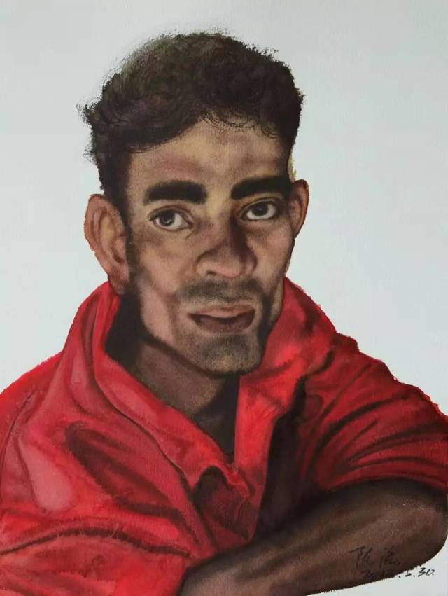 浮生若梦陈流水彩画作品展在浙江美术馆开展