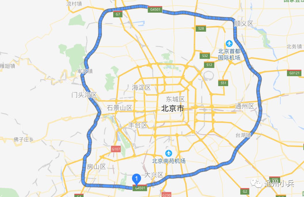 前往昌平,怀柔,延庆,大兴部分区域行驶的外埠车辆,需办理进京通行证