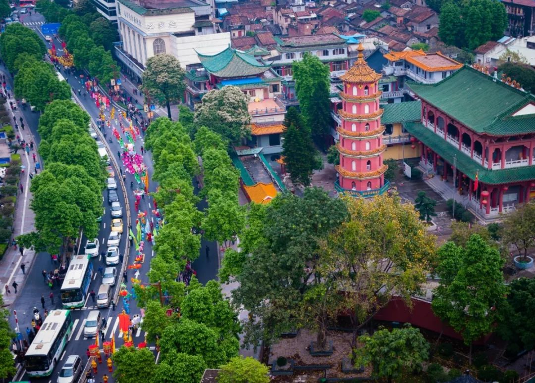 佛山中山公园祖庙路登上学习强国全国平台