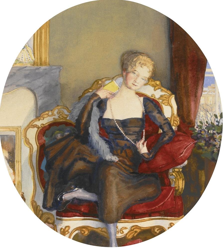 欧洲艺术家绘画作品欣赏俄罗斯艺术家康斯坦丁索莫夫