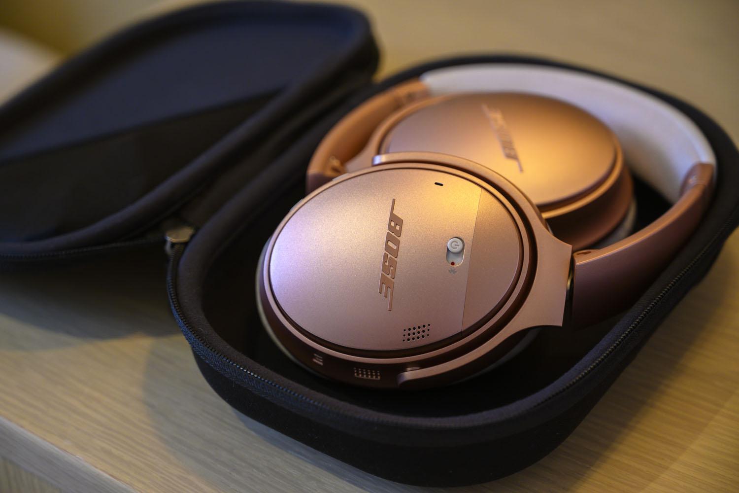 听歌我不挑剔但出差路上我喜欢boseqc35ii