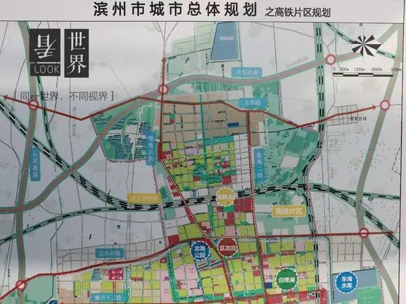 滨州高铁站示意图曝光,原来这个样的!经过你家门口吗?