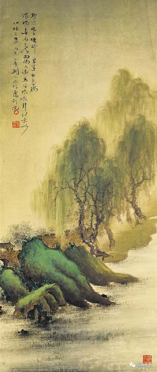 岭南画派创始人之一高剑父国画作品赏析