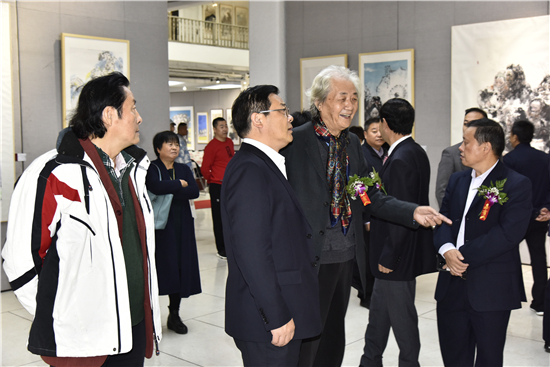 笔墨春秋--第二届中国画学术交流展于中艺国际展览馆开幕