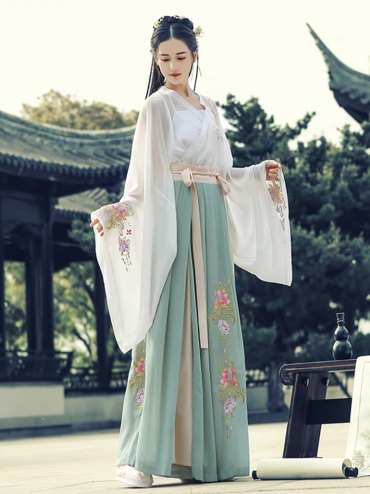 原创如何挑选汉服超全穿搭指南做一个灵动飘逸的小仙女
