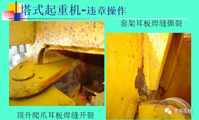 塔式起重机安全技术规程及检查技术规程ppt