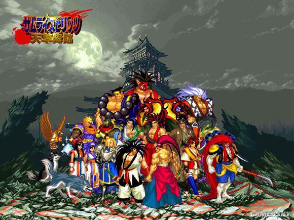 9,侍魂-天草降临:不知道有多少人是从这个游戏喜欢上武士这种角色的