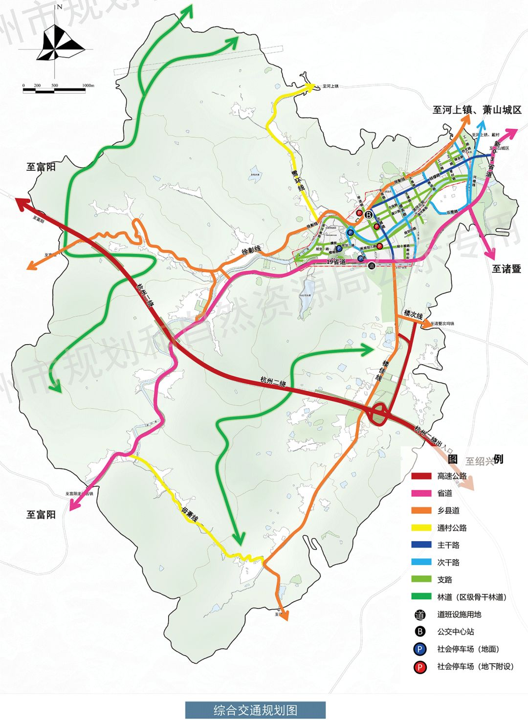 最新规划公示萧山这个地方要成为南部花园门户