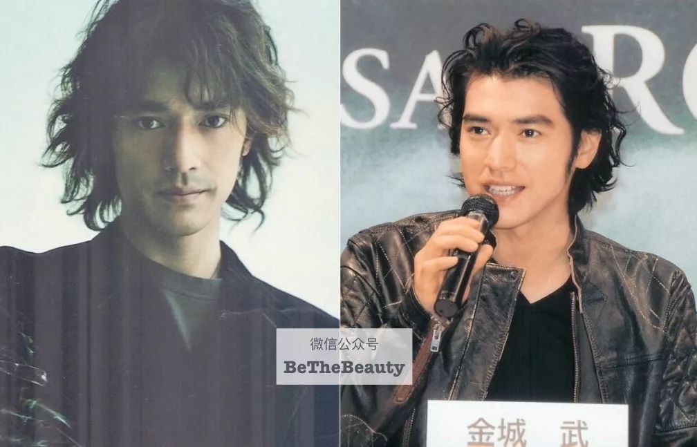 统一审美30年的「标准模板脸」,像他三分就能好看!_金城武