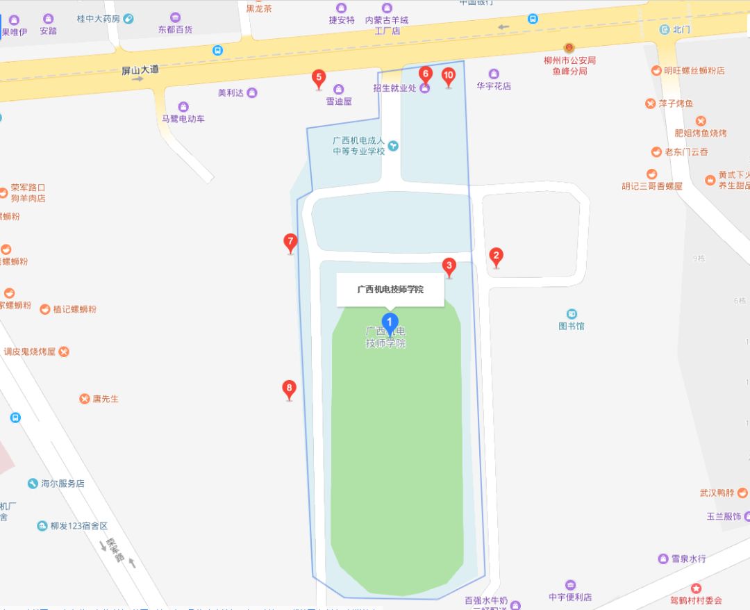 珠海市技师学院地图图片