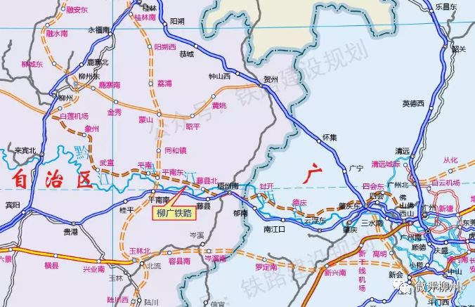 柳广铁路线路图图片
