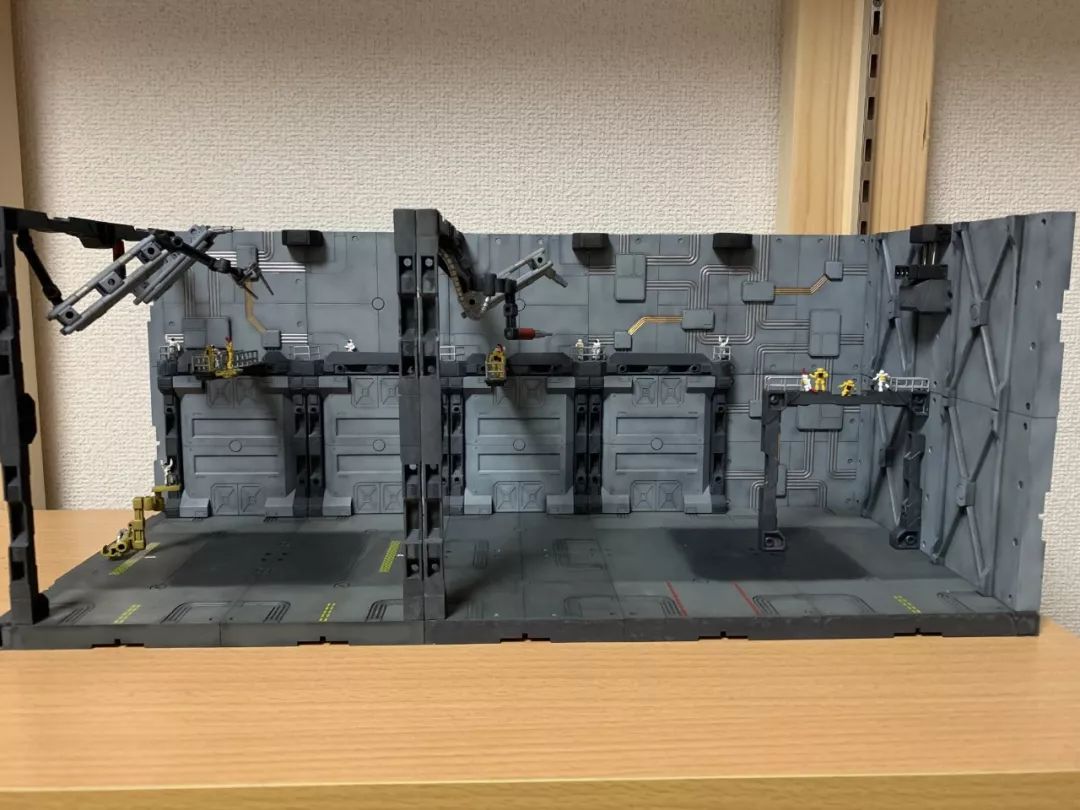 维修手臂的制作.通道的制作是最困难的.