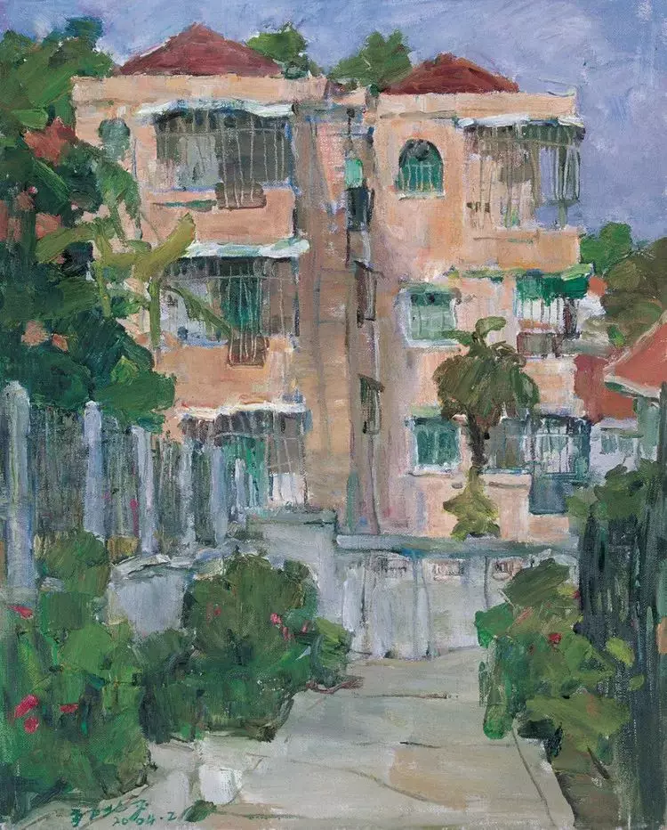 西安美术学院教授著名油画家郭北平油画作品欣赏一