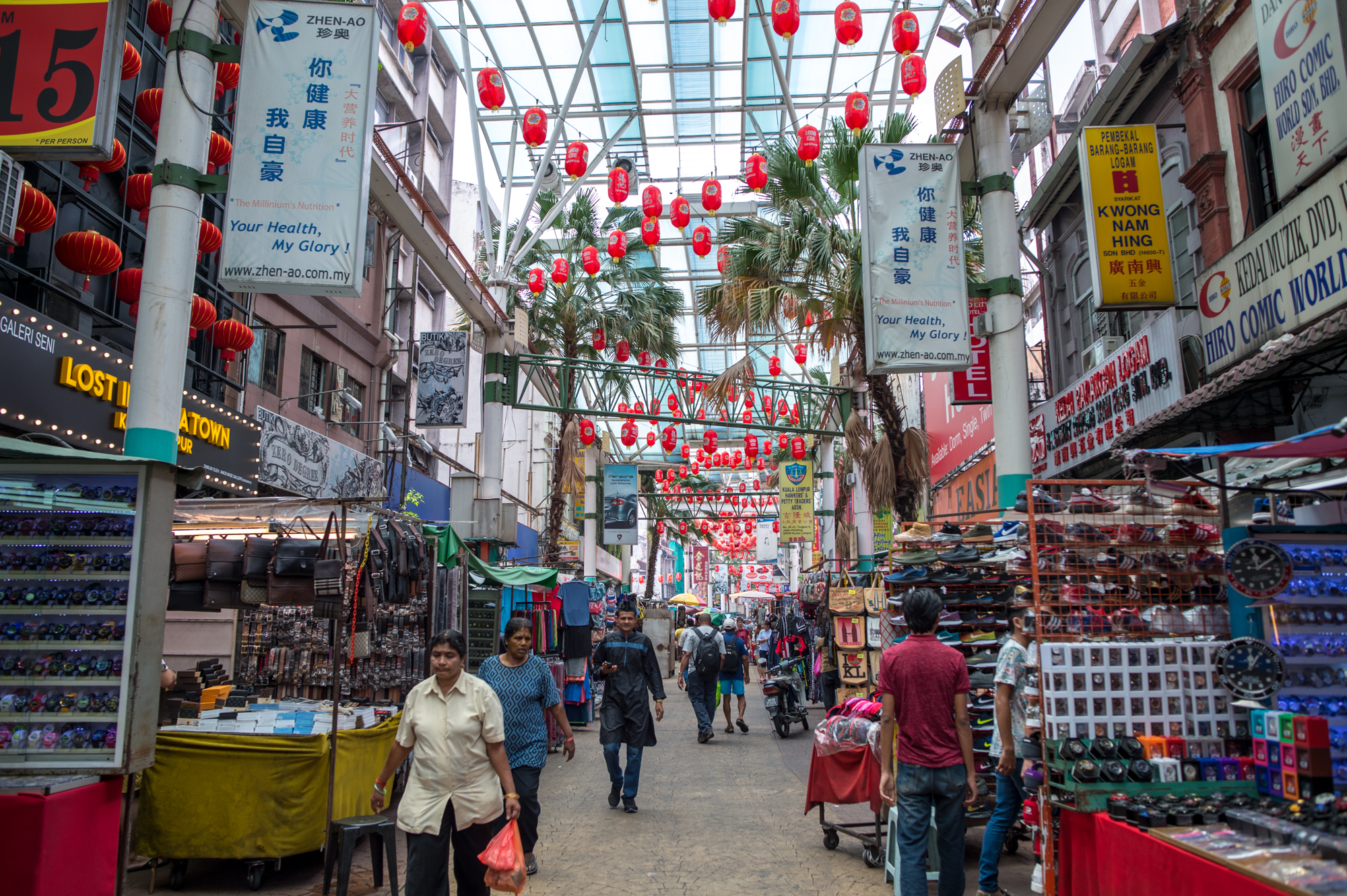 马来西亚著名的旅游城市满大街都是汉字游客跟中国太像了