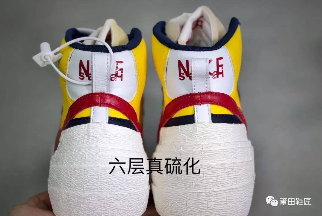 耐克sacaixnikeblazer真假对比鉴定细节图解说