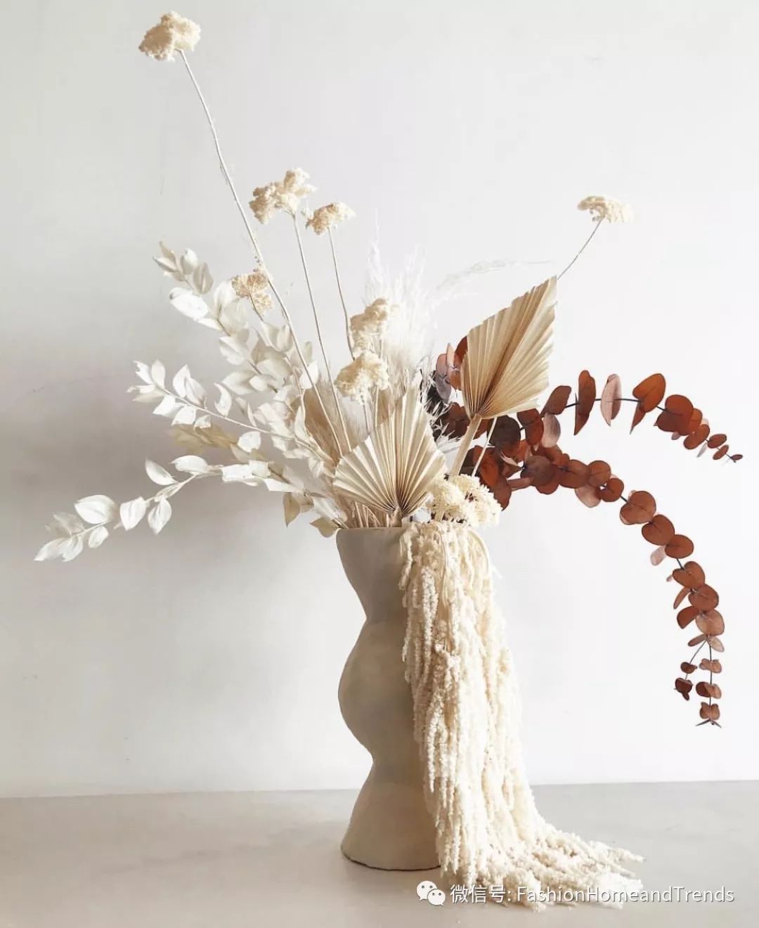 风干的艺术,有灵魂的干花花艺灵感#fashion艺术