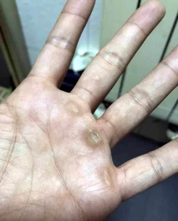 看到肌肉男的手我终于知道为什么他们身材那么好了