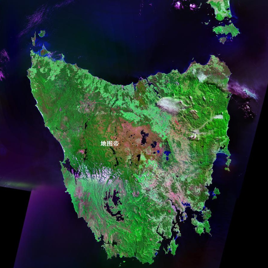 原创澳大利亚面积最大的岛比台湾岛还大看地图一目了然