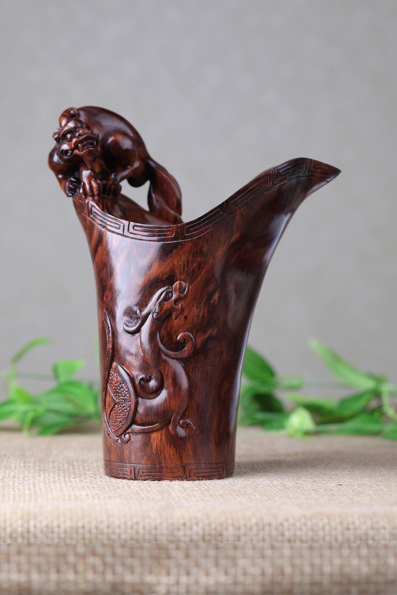 海南黄花梨文房雅玩的修与养修清雅之趣息心亦养性