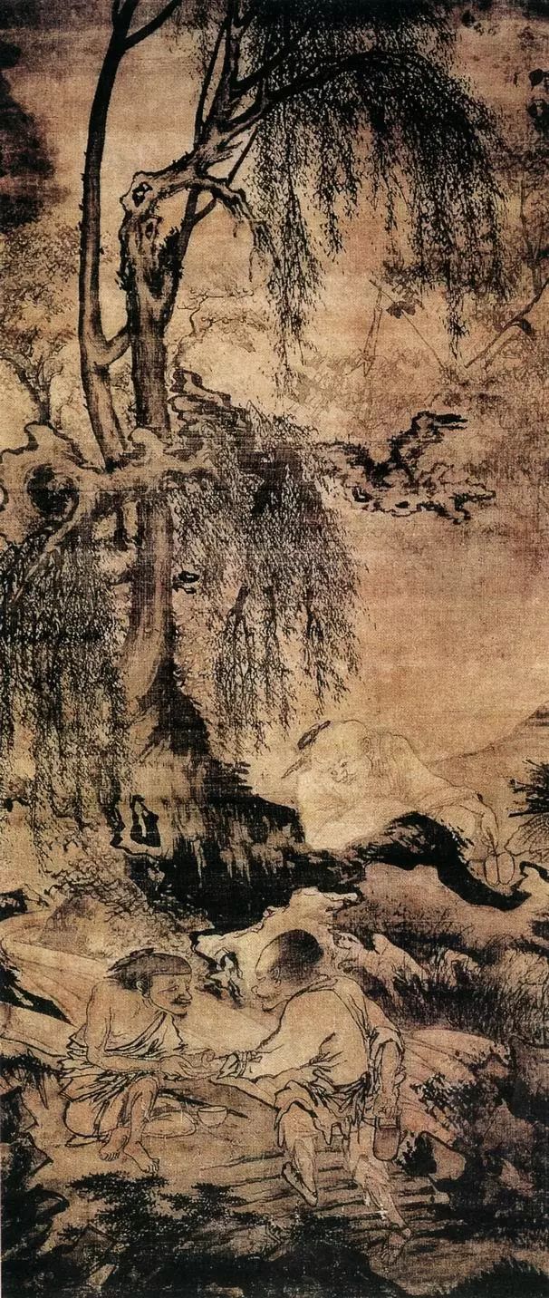 山水画欣赏_吴镇