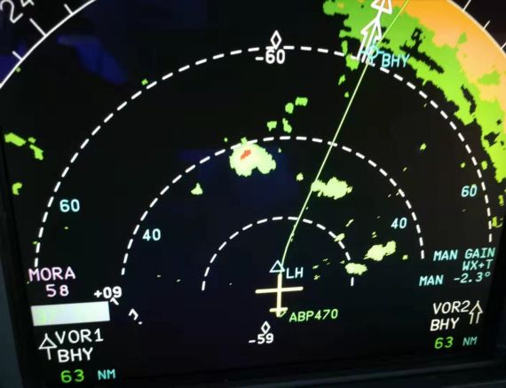 机载气象雷达和天气绕飞