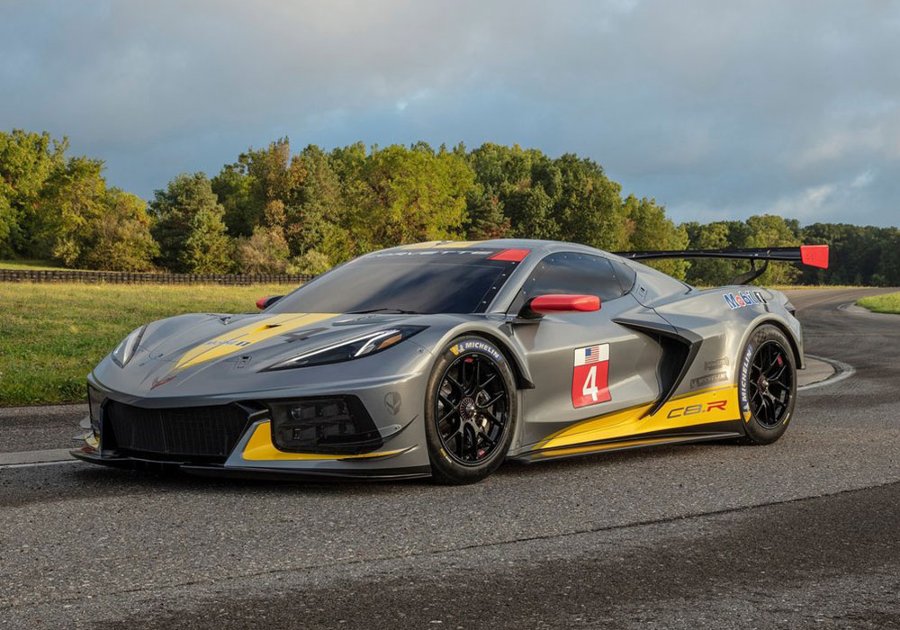 全新中置引擎赛车2020款雪佛兰克尔维特c8r官图发布