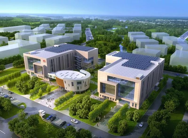 走进位于锦州市松山新区大学科技园的华为辽宁大区(锦州)云计算数据