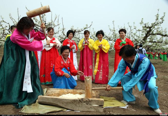 朝鲜族食俗图片
