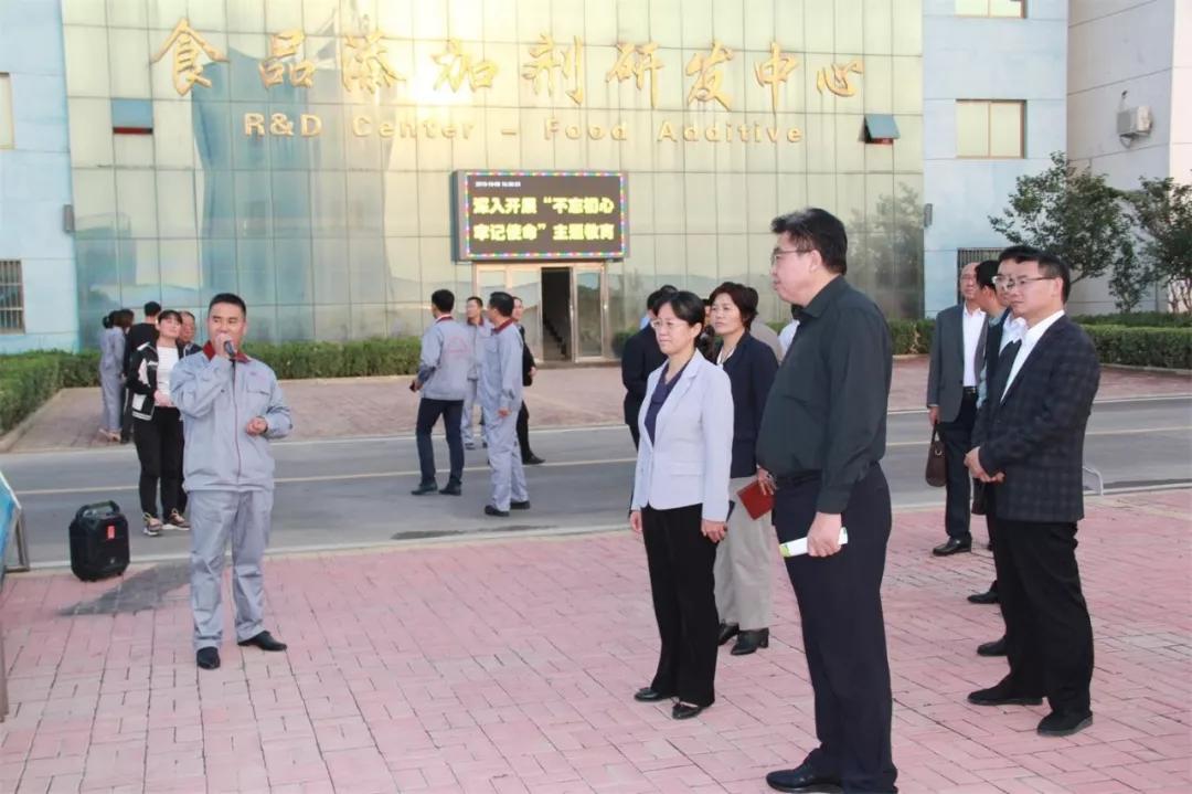 枣庄市副市长周宗安到同泰维润调研