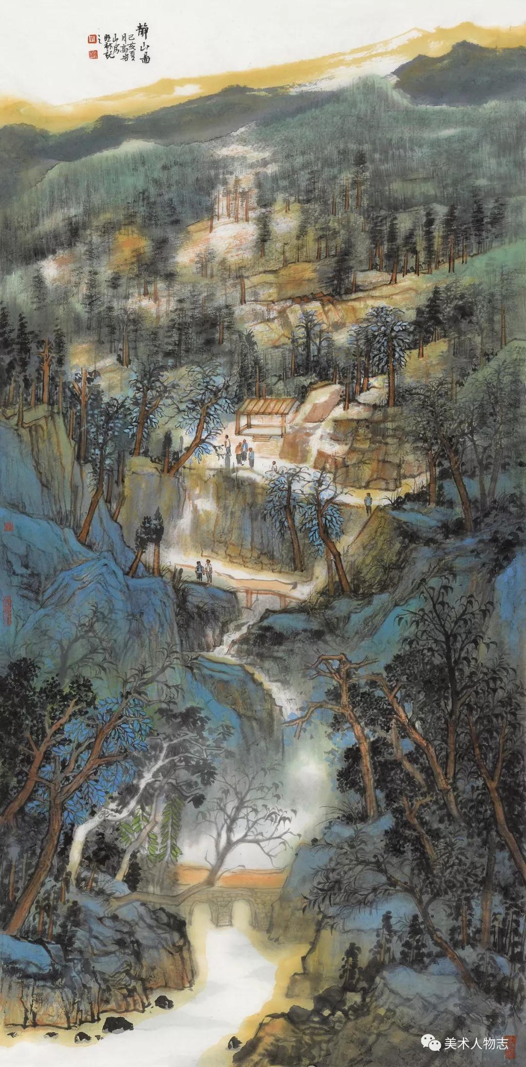 中国美术人物志2019百佳艺术家管旺林