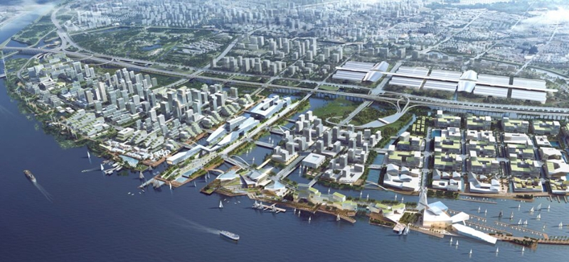 深圳打造全球海洋中心城市先锋范例海洋新城首次亮相海博会