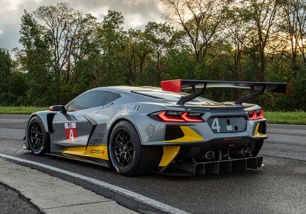 全新中置引擎赛车2020款雪佛兰克尔维特c8r官图发布