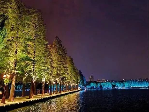 聽濤景區軍運會公開水域游泳區域(梨園大門—瀕湖畫廊,含長天樓,碧潭