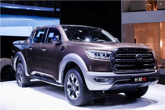 中国首款乘用化大皮卡长城炮全球首发