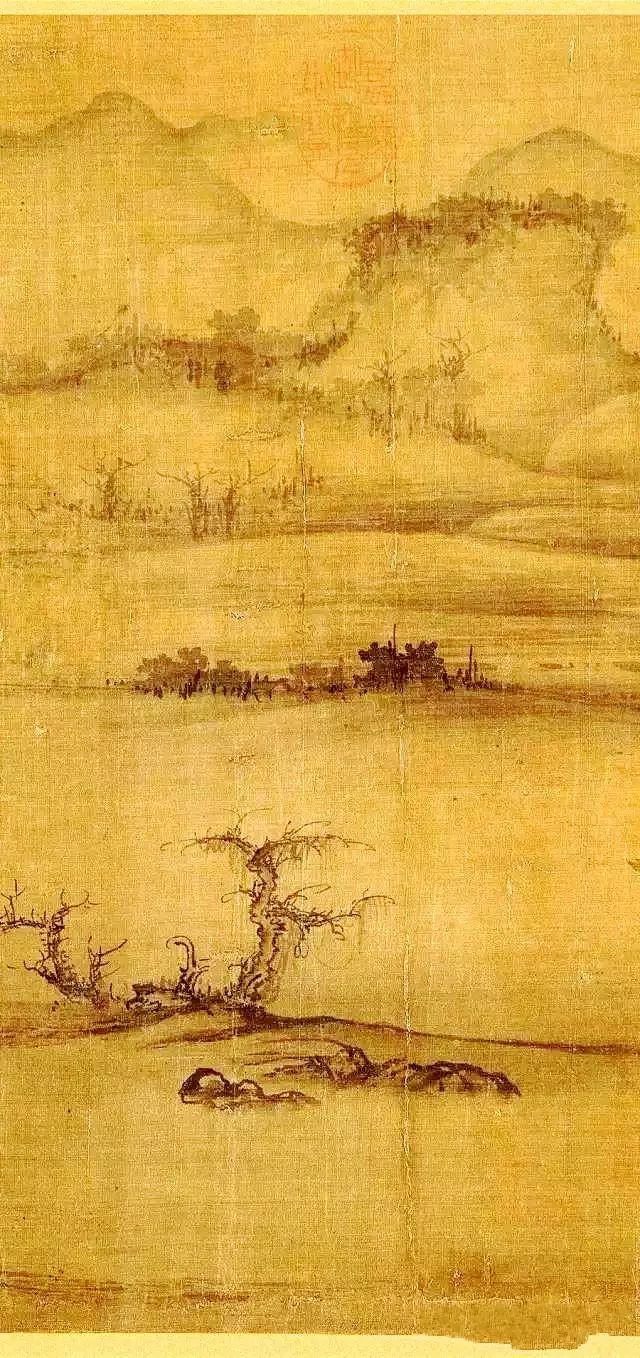 北宋郭熙树色平远图鉴赏