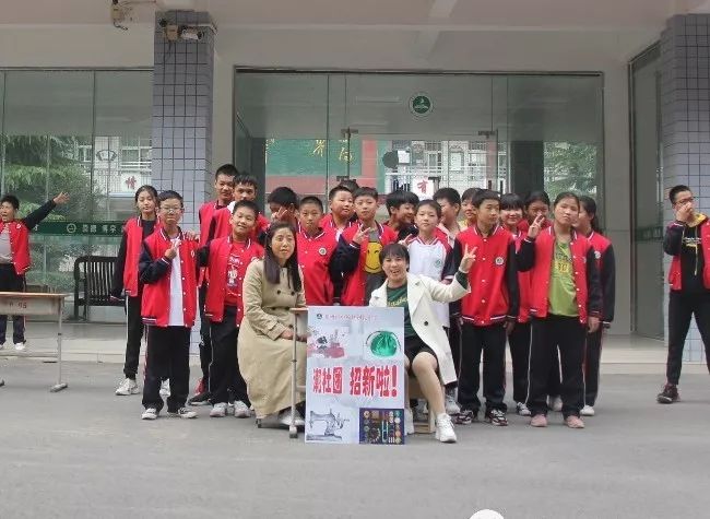 无社团不青春郑州市中原区回民中学社团招新工作圆满结束