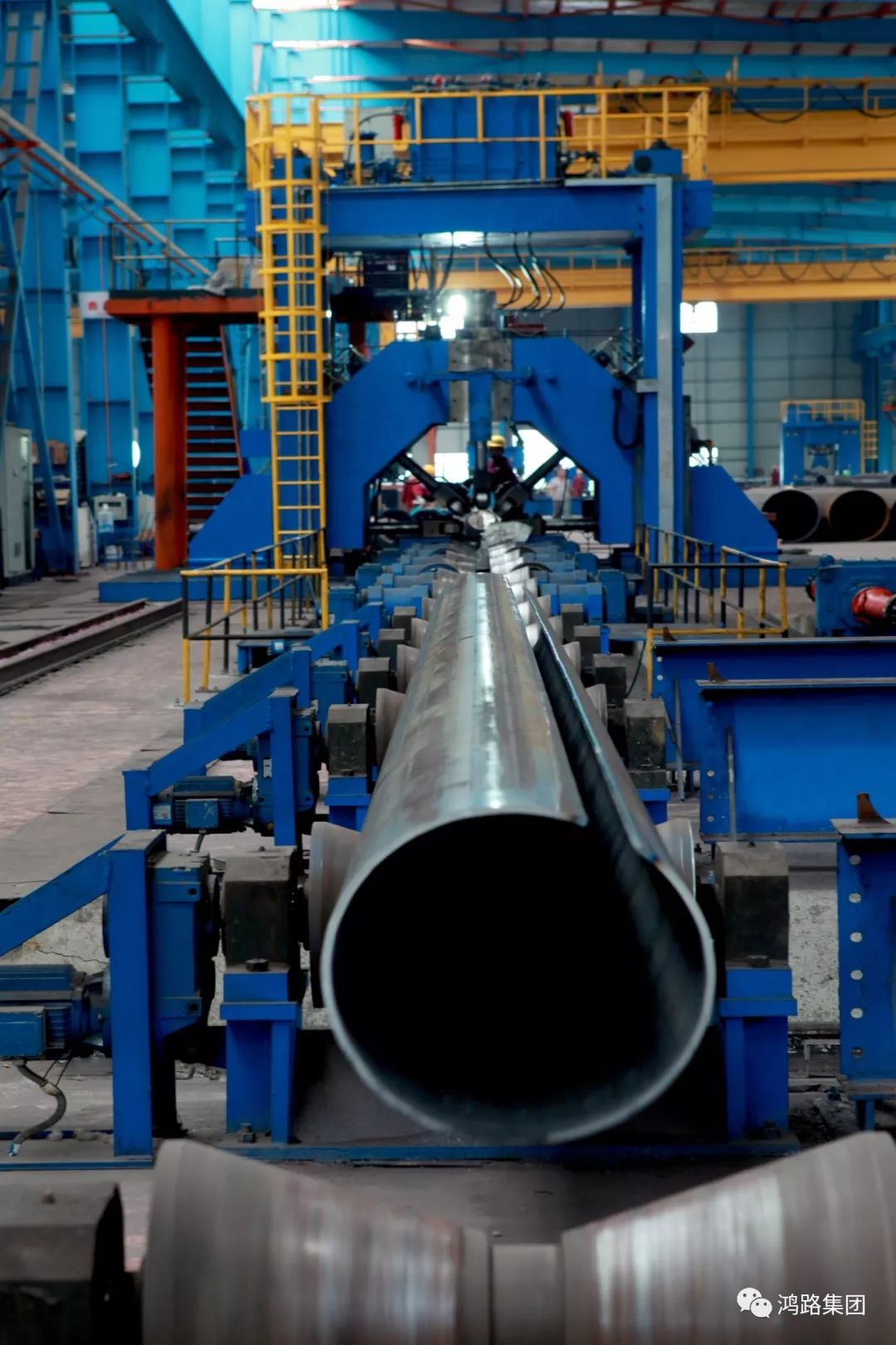 鸿路钢构 | JCOE制管产品专题片 (中英)Holu | JCOE Pipe Production_in
