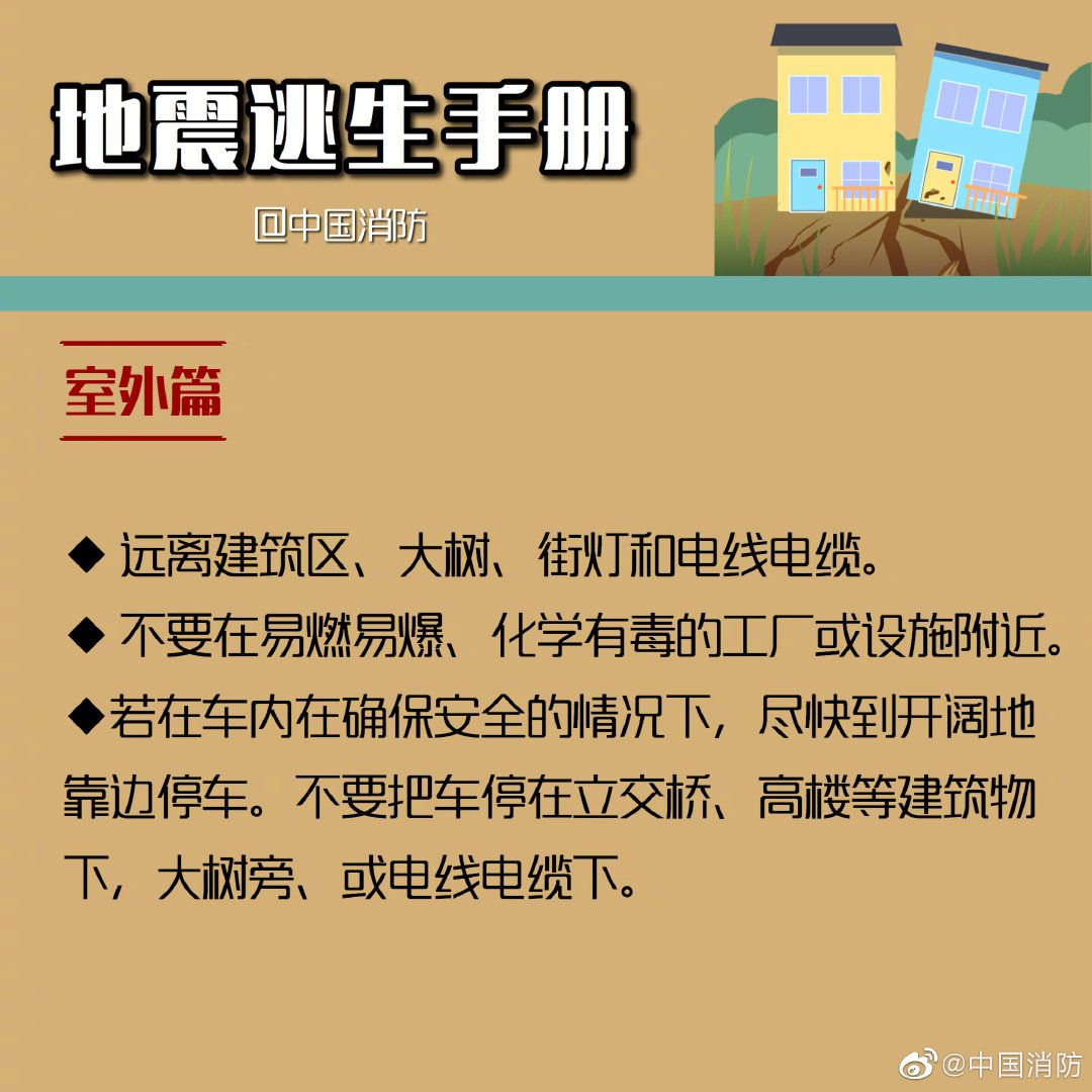 生死存亡就在瞬息之間只有平時多學習,掌握應急避震知識地震來臨時