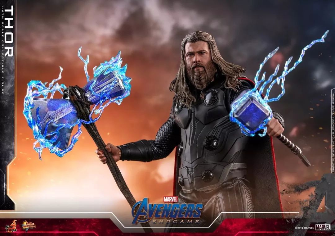 先行预订 hottoys 1/6 《复联4:终局之战》- thor/雷神 索尔 胖雷神