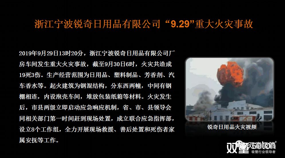 宁波锐奇日用品有限公司重大火灾事故针对法律法规知识,李讲师也进行