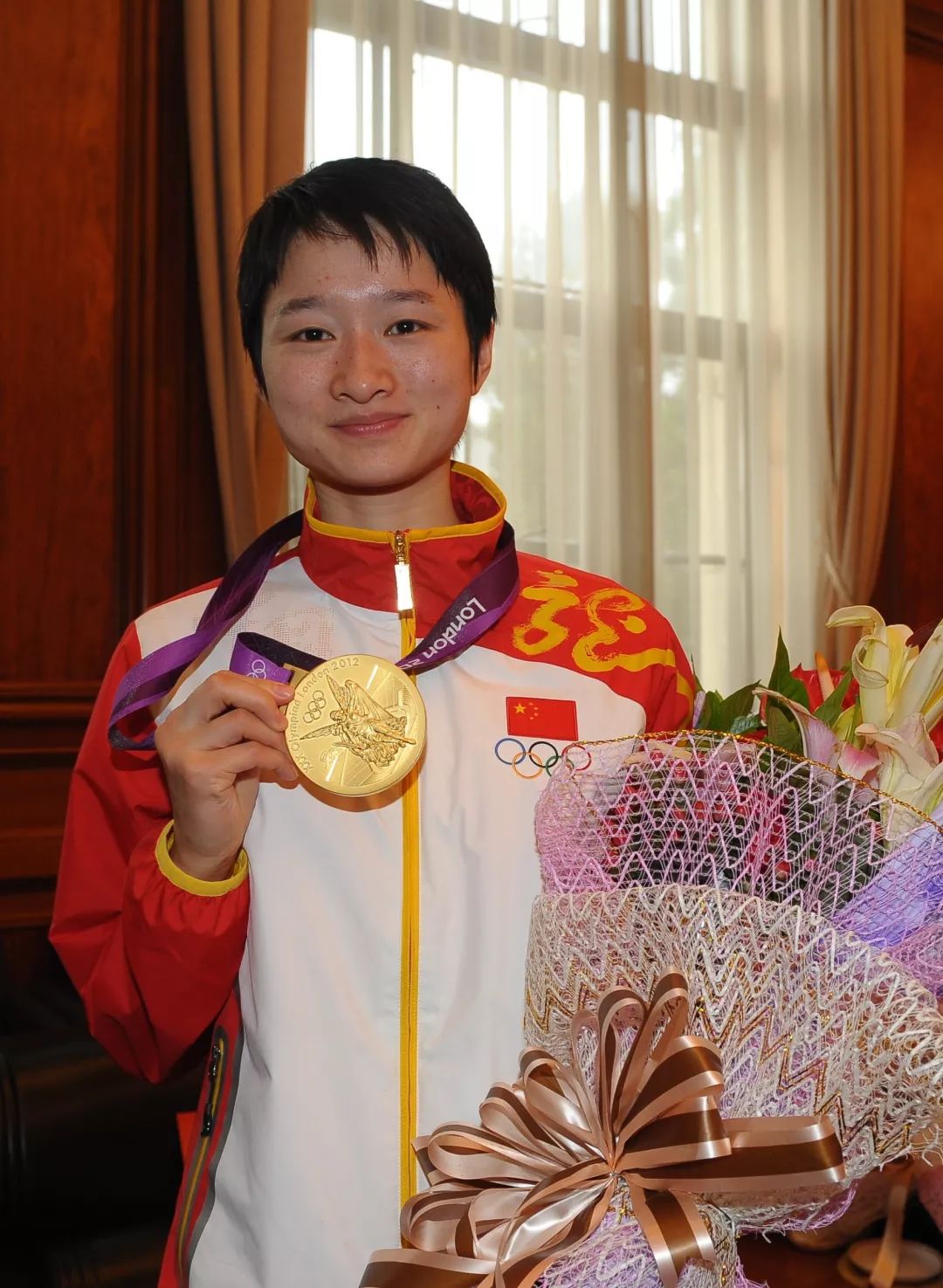 吴静钰以8比1轻松击败西班牙选手雅格,蝉联该项目冠军