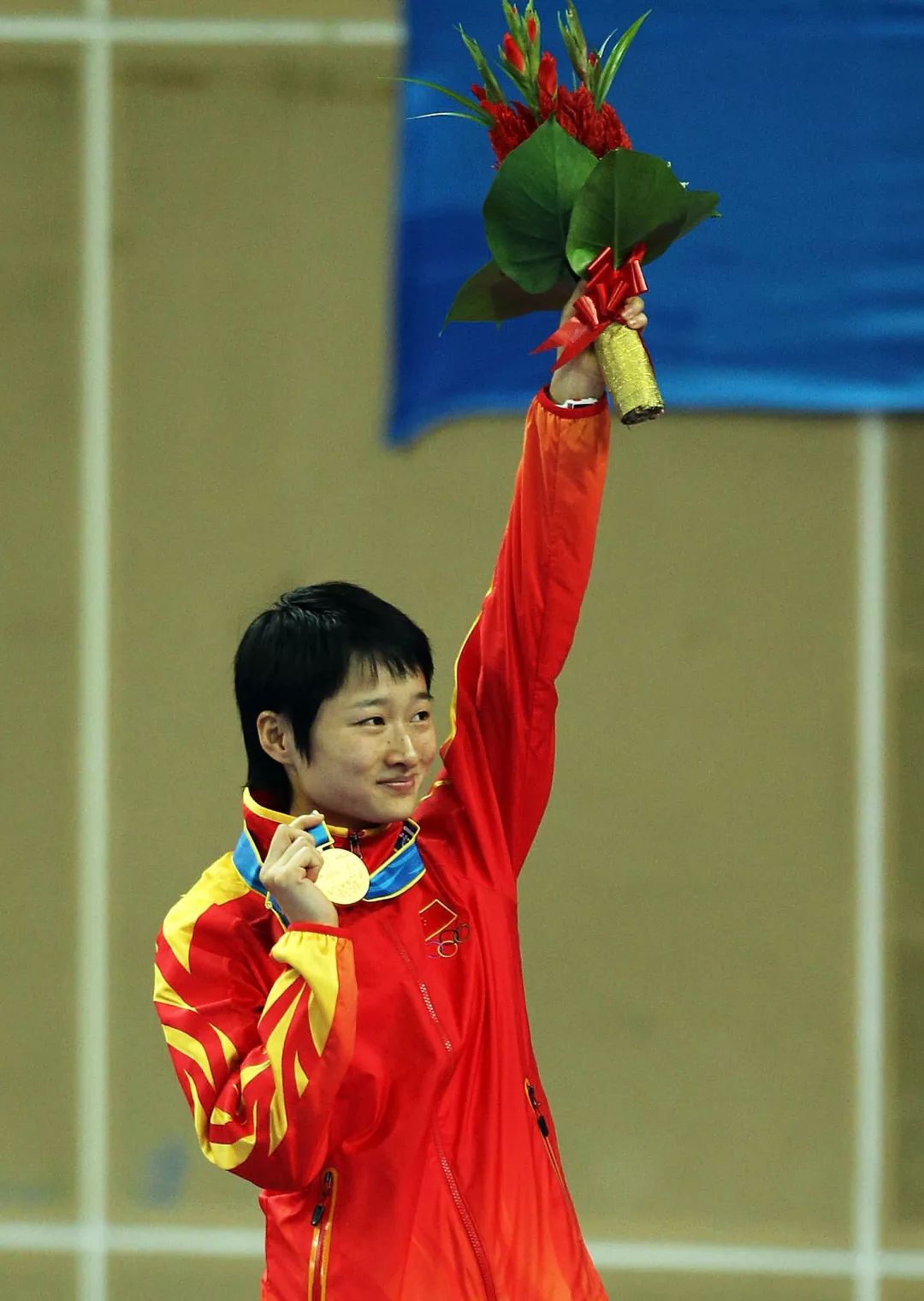 在伦敦奥运会女子49公斤级决赛中,吴静钰以8比1轻松击败西班牙选手