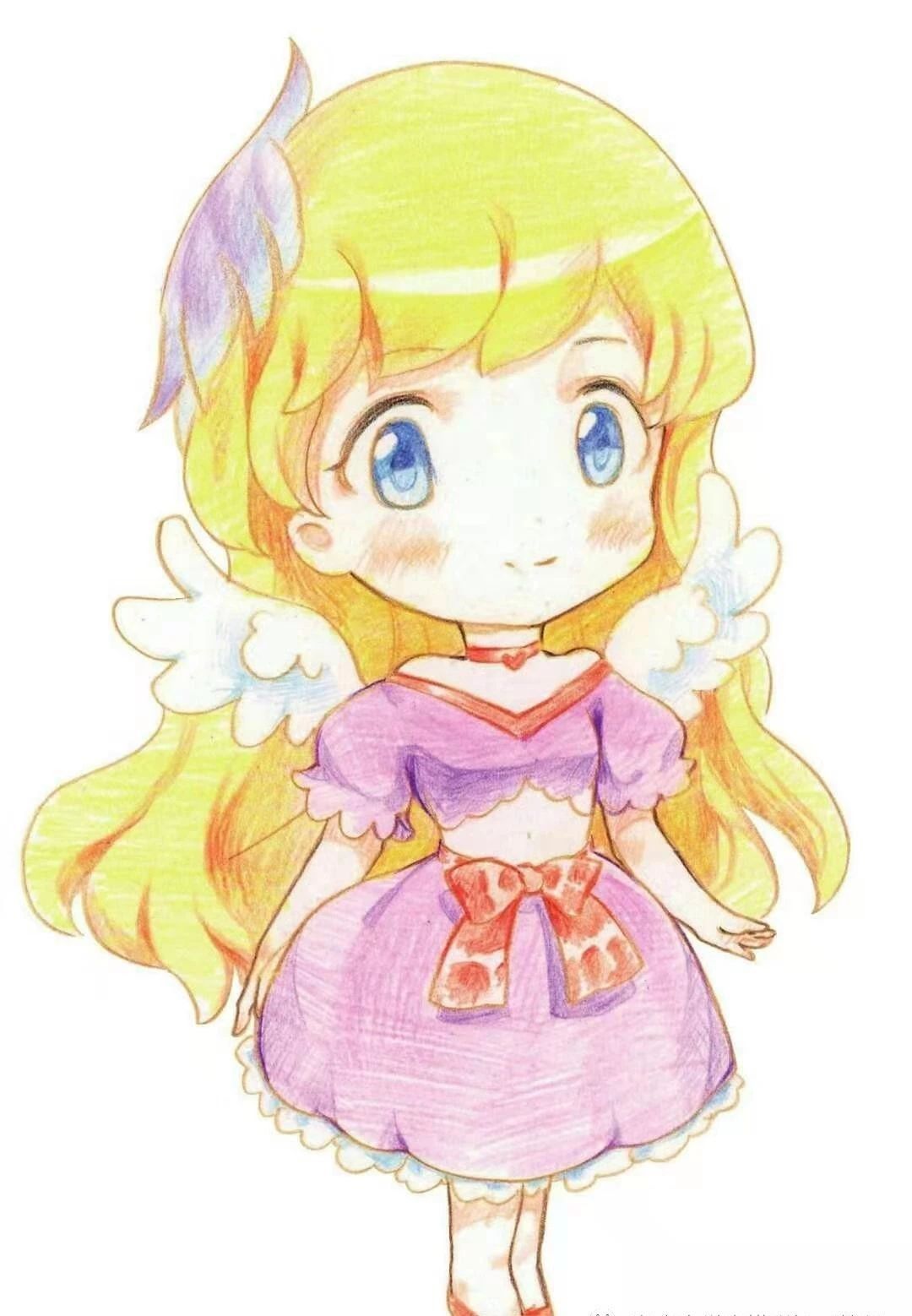 漫画教程可爱的小天使