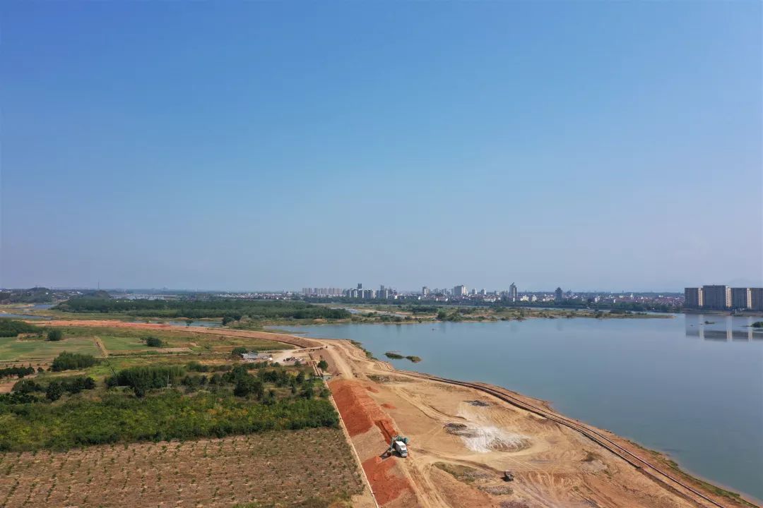 未来可期龙游衢江二期小溪滩库区段建设进行时