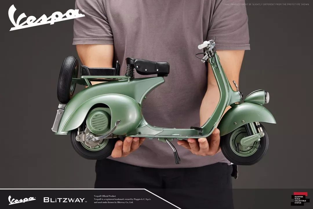 新品预定 blitzway:1/4罗马假日-安妮公主(奥黛丽·赫本)套装&vespa
