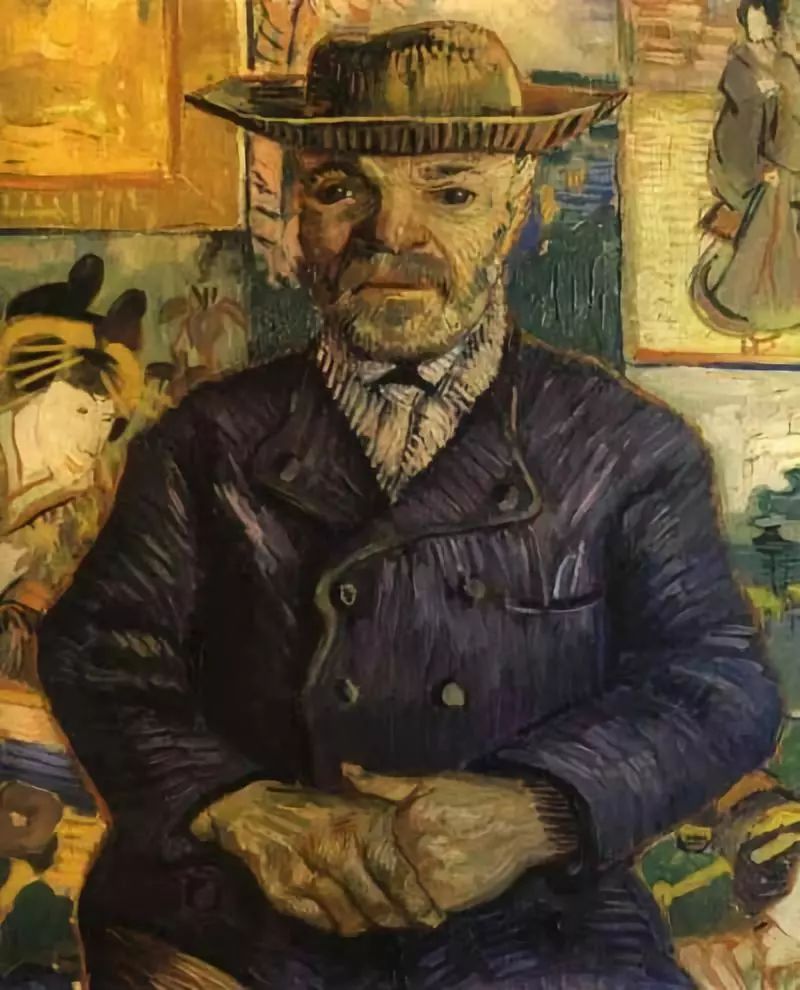 唐吉老爹这是巴黎时期末的作品.