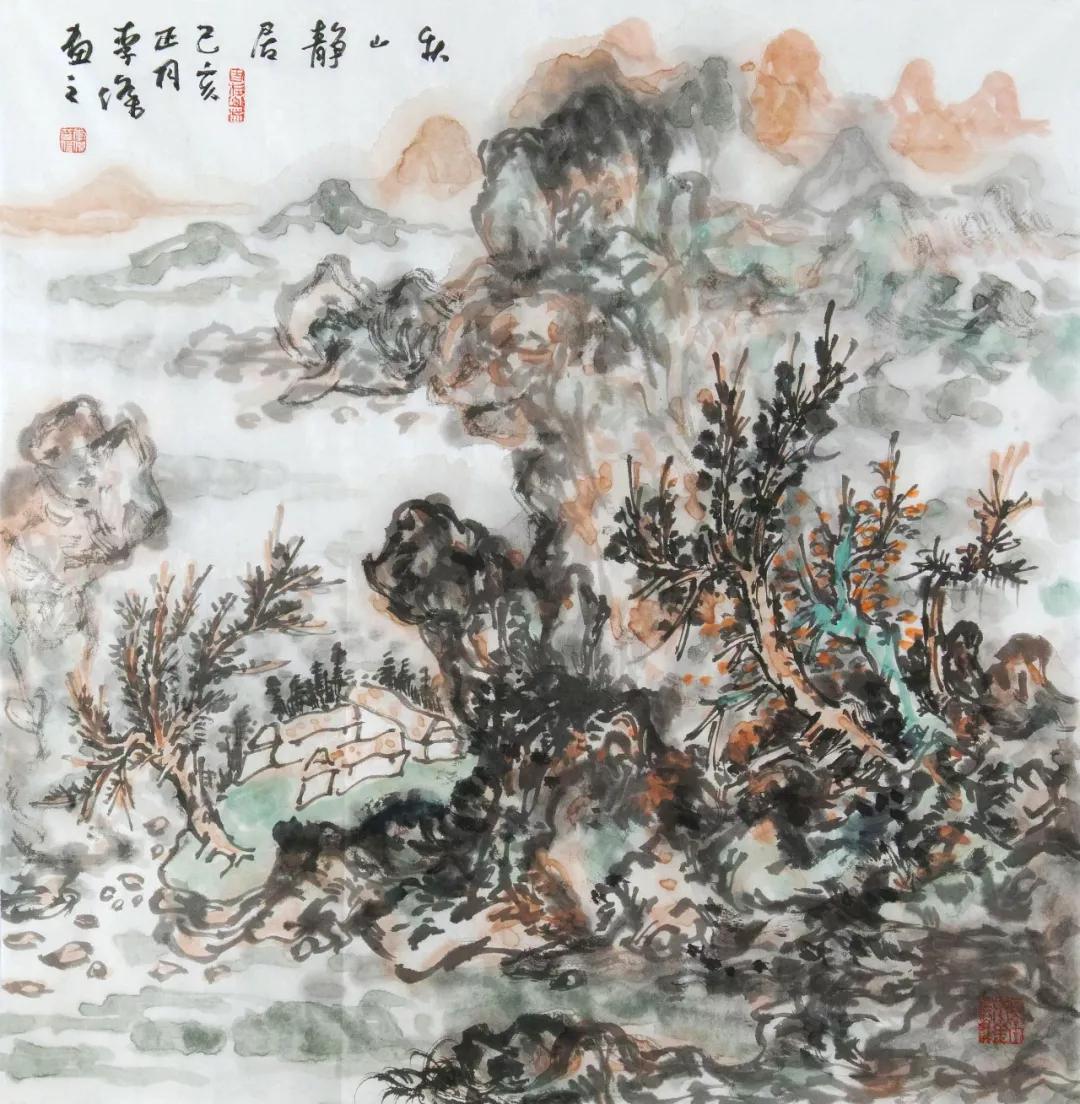 泰丰文化签约画家李杰作品本次艺术展览主要展出了著名画家李杰先生