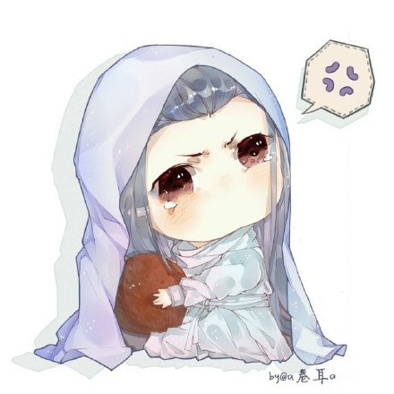 原创镇魂之q版夜尊太可爱面面那么可爱怎么可以欺负面面呢